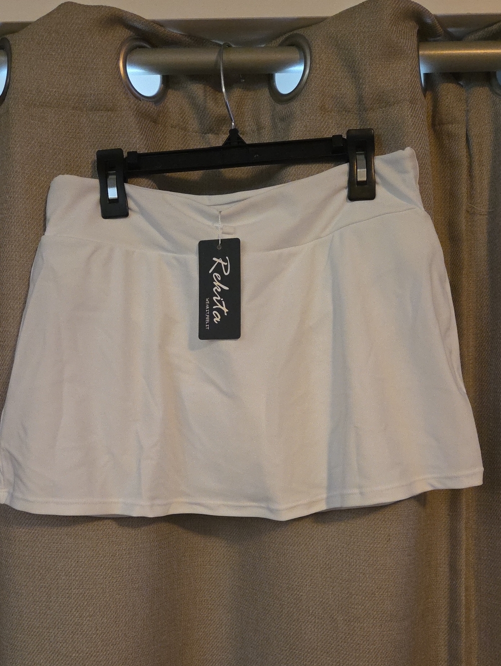 White Women's Swim Skort